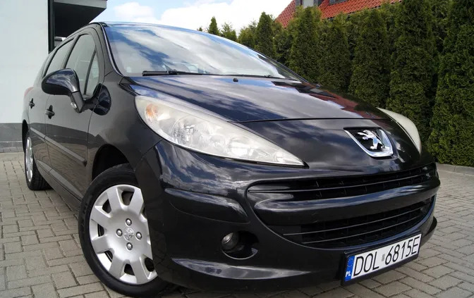 peugeot Peugeot 207 cena 9900 przebieg: 244000, rok produkcji 2008 z Syców